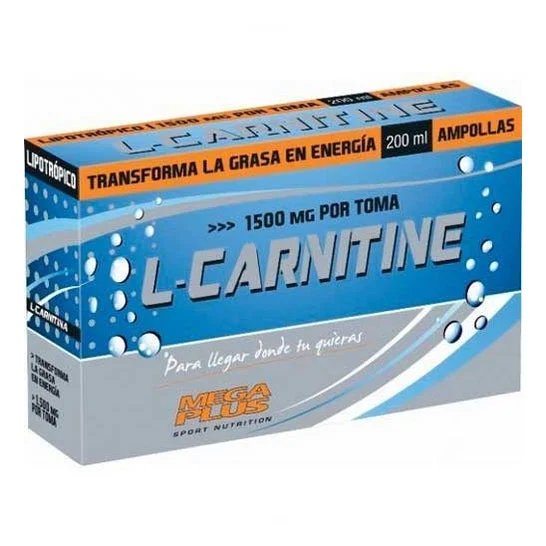 Mega Plus L Carnitina Recupero 1500mg 20x10ml