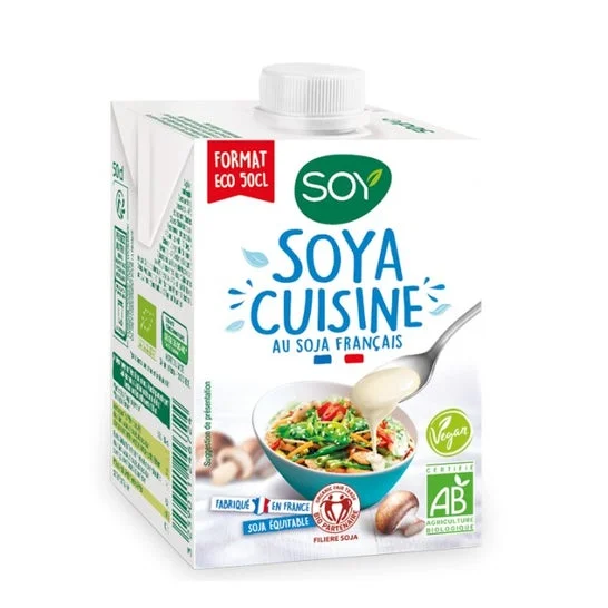Bio Soy Crème de Cuisson au Lait de Soja Biologique 50ml