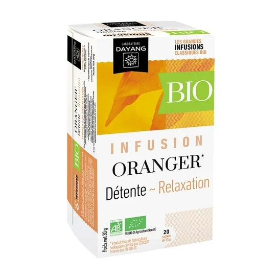 Dayang Organic Orange Infusion 20 sacchetti da 1.5g