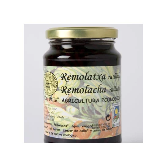 Cal Valls Conserve di barbabietola grattugiata Eco 210g