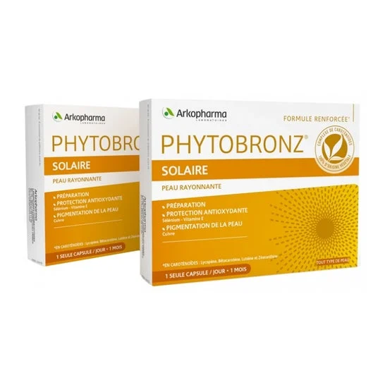 Arkopharma Phytobronz Prep Solair X2 30Caps