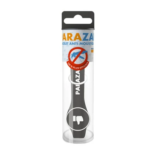 Axamed Parazap Pulsera Repelente de Mosquitos Negro 1ud