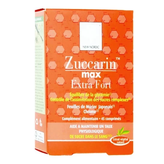 New Nordic - Zuccarina Max Zuccarin Extra Strong 45 compresse