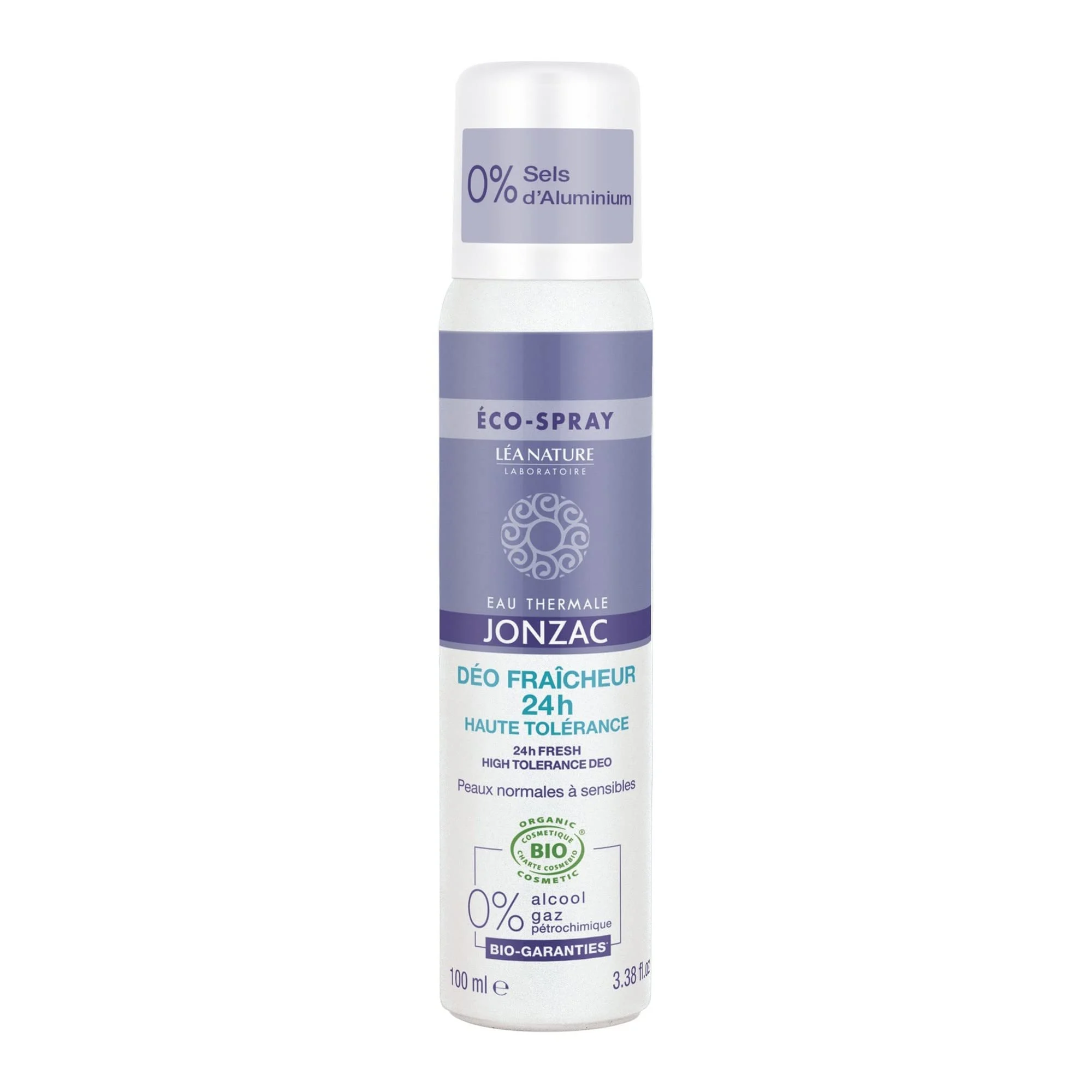 Eau thermale Jonzac Deodorante Freschezza 24h Alta Tolleranza 100ml