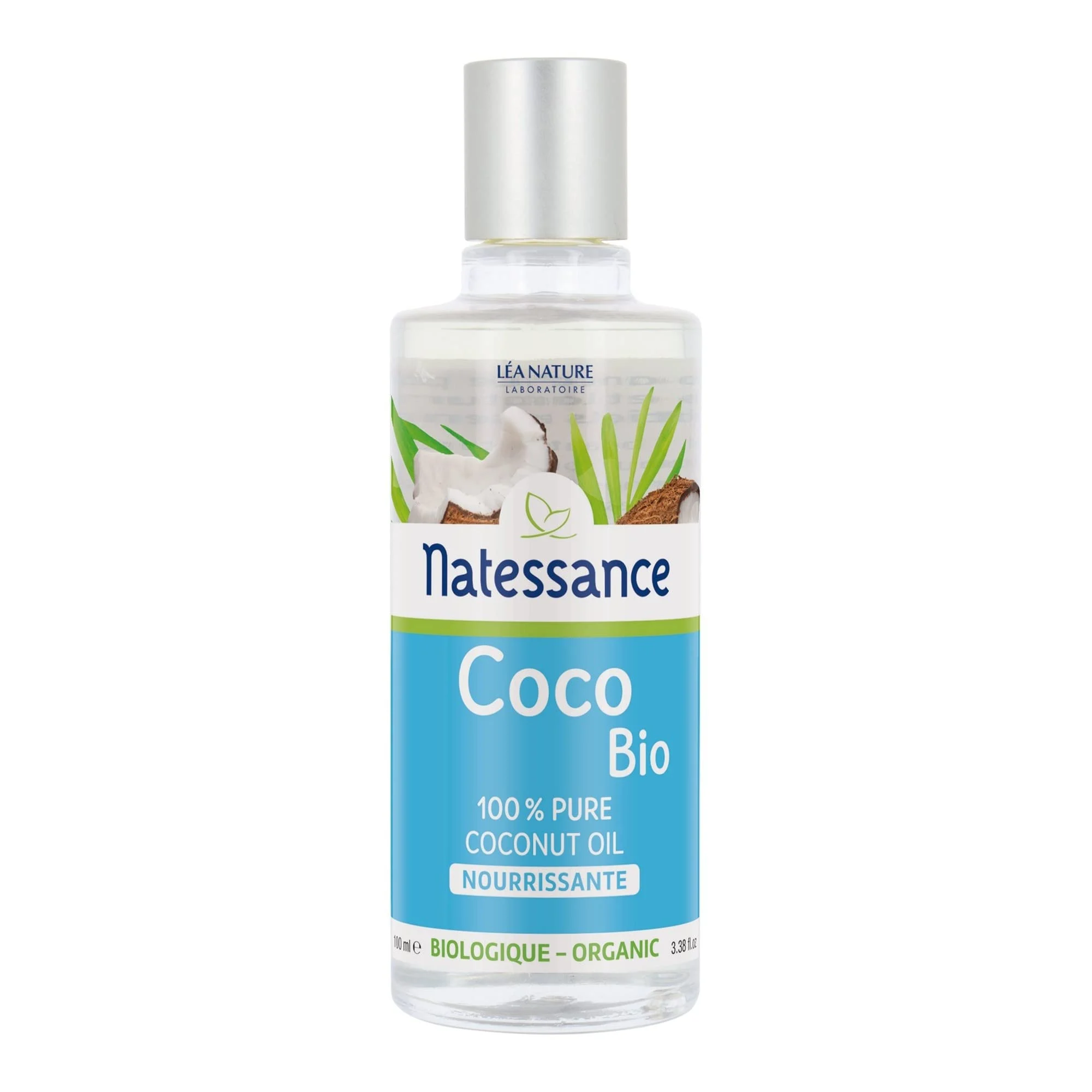 Natessance Coco Olio 100% Puro Bio 100ml