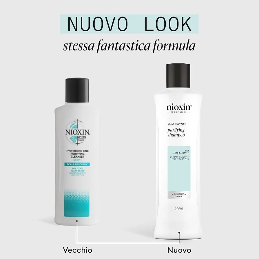 Nioxin Shampoo System Antiforfora Cuoio Capelluto Irritato 200ml