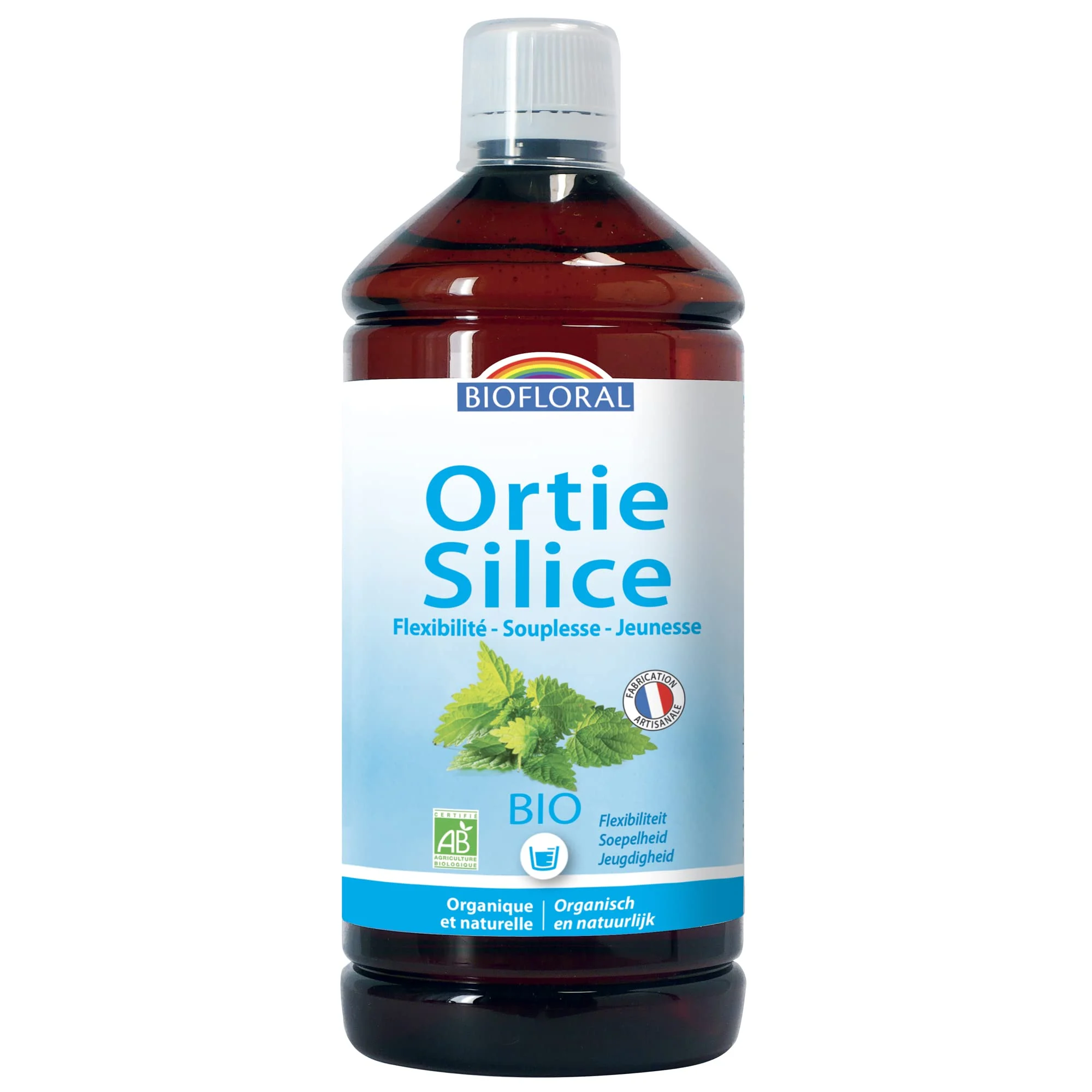Biofloral Ortica-Silice Bevibile Bio Morbidezza Giovinezza 1l