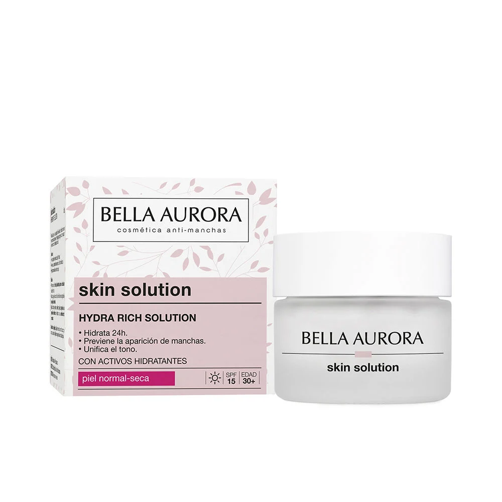 HYDRA RICH crema hidratante intensiva antimanchas SPF15