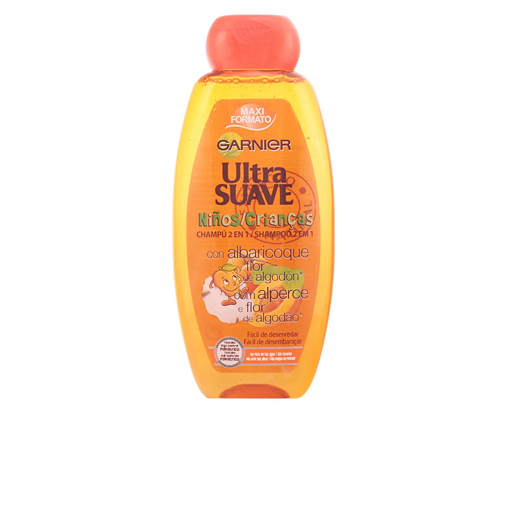 ULTRA SUAVE champú para niños de albaricoque