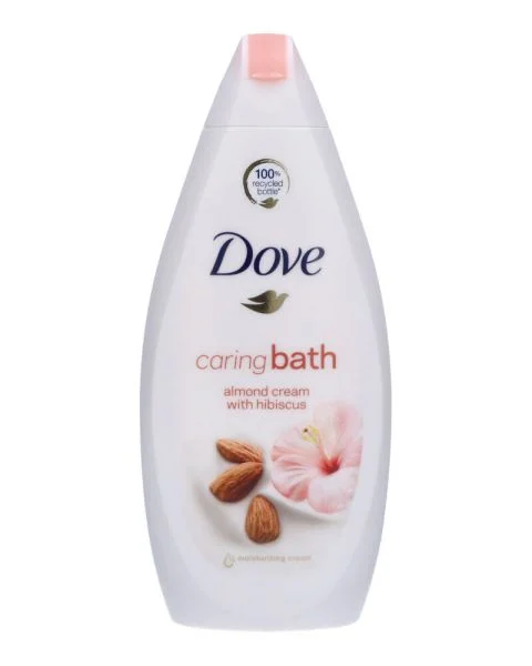 Dove Caring Bath Almond Cream With Hibiscus Body Wash