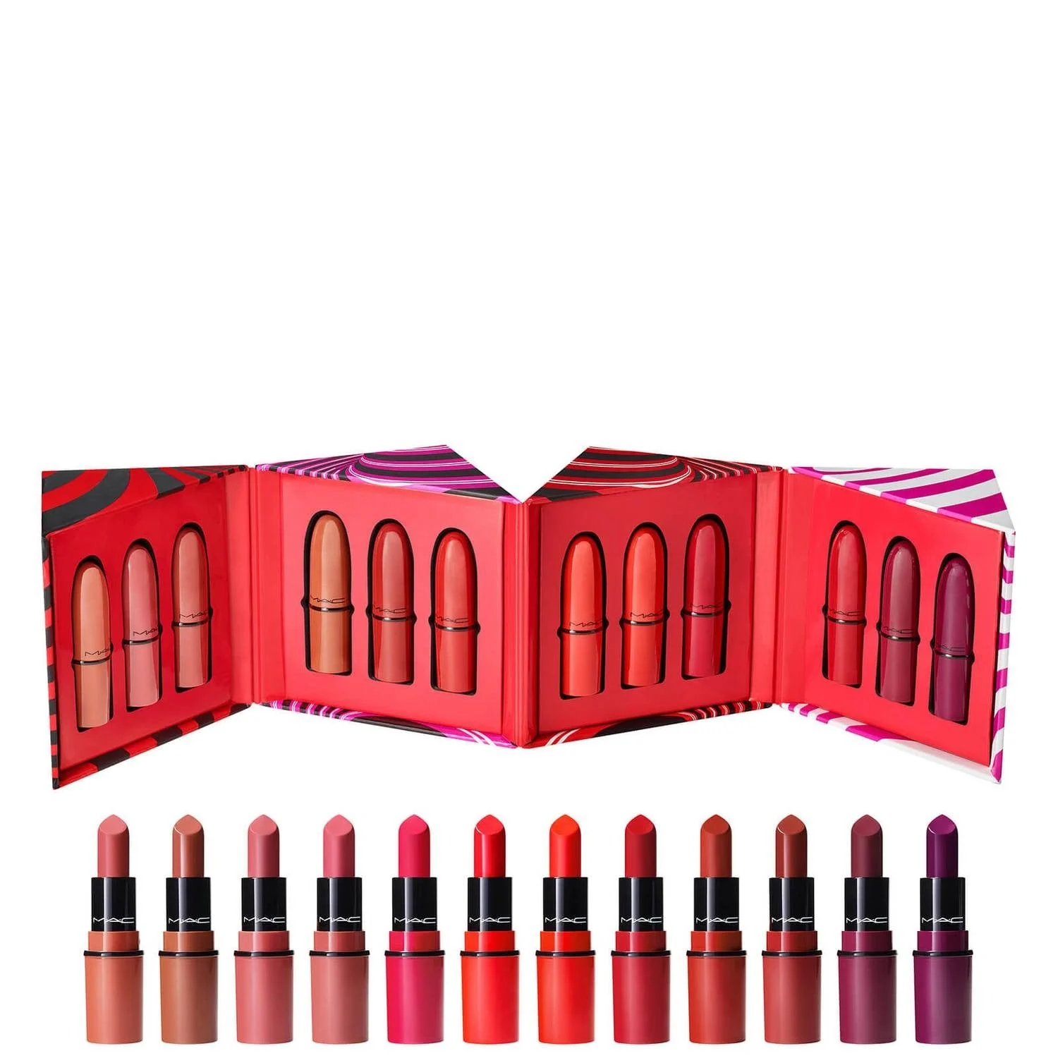 Hypnotizing Holiday Set MAC mini rossetti satinati