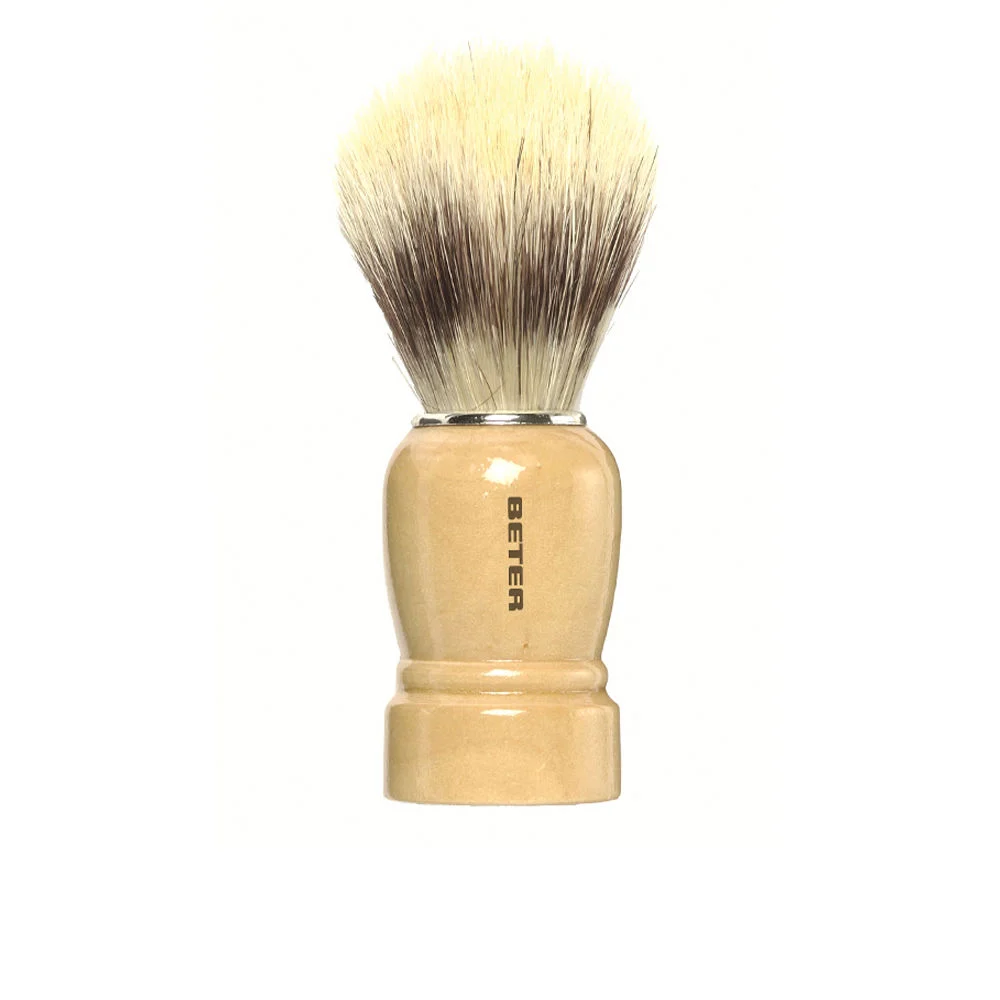 BROCHA DE AFEITAR mango madera pelo sintético