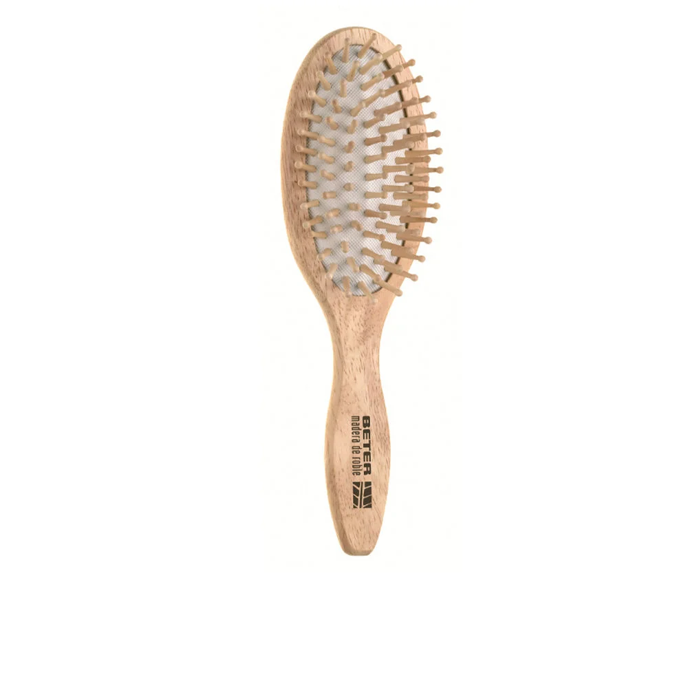 CEPILLO NEUMÁTICO con púas de madera, mango de madera Oak