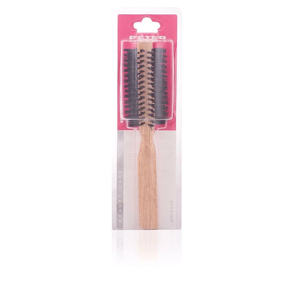 CEPILLO REDONDO púas mixtas mango madera Oak 45 mm