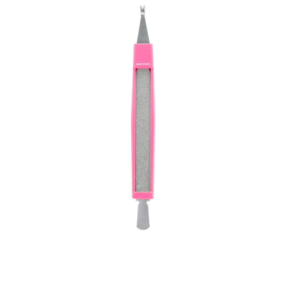CUTICLE CUTTER with cuticle pusher & file