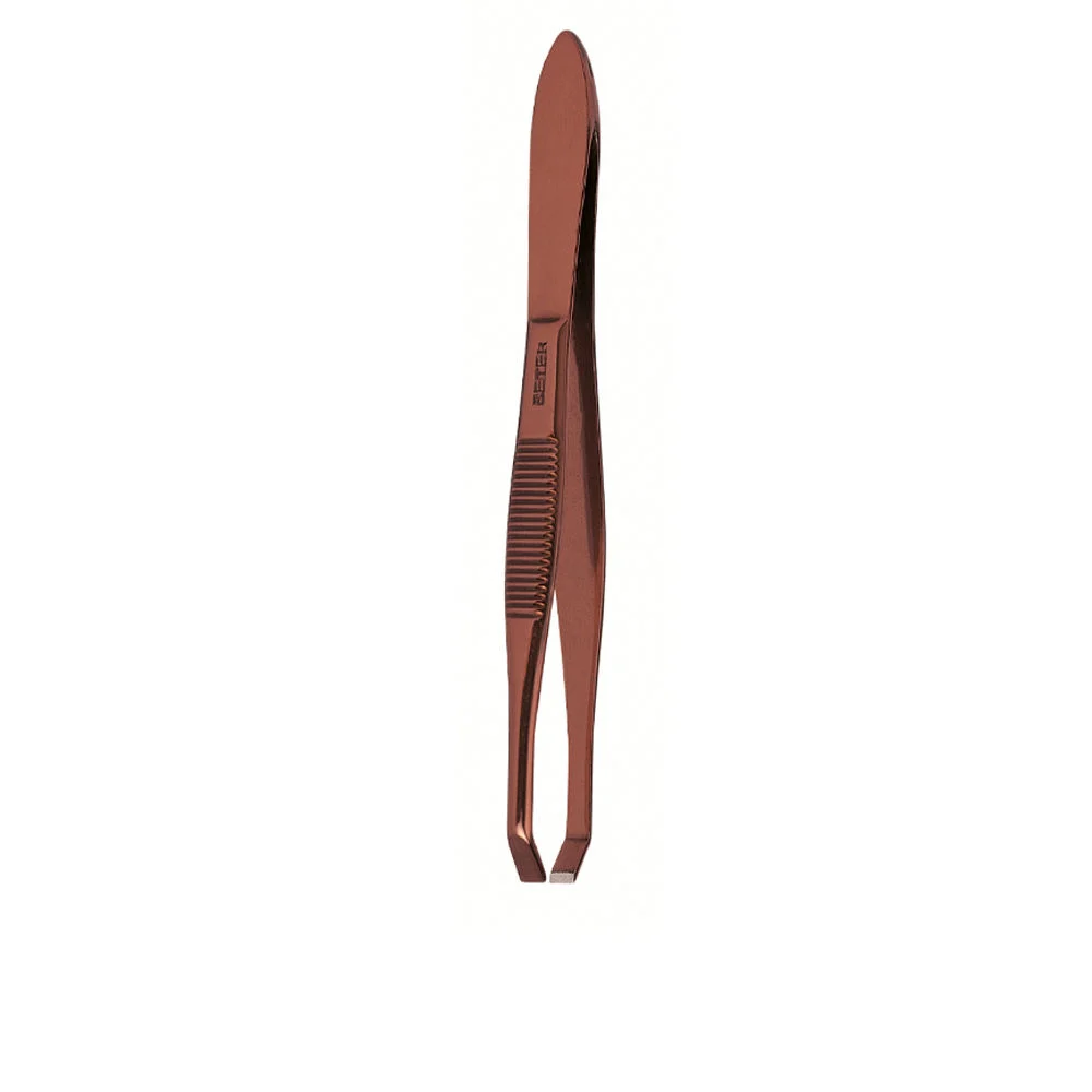 COPPER PLATED crab tip tweezers