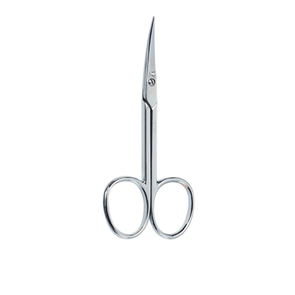 CHROME PLATED CURVED MANICURE scissors