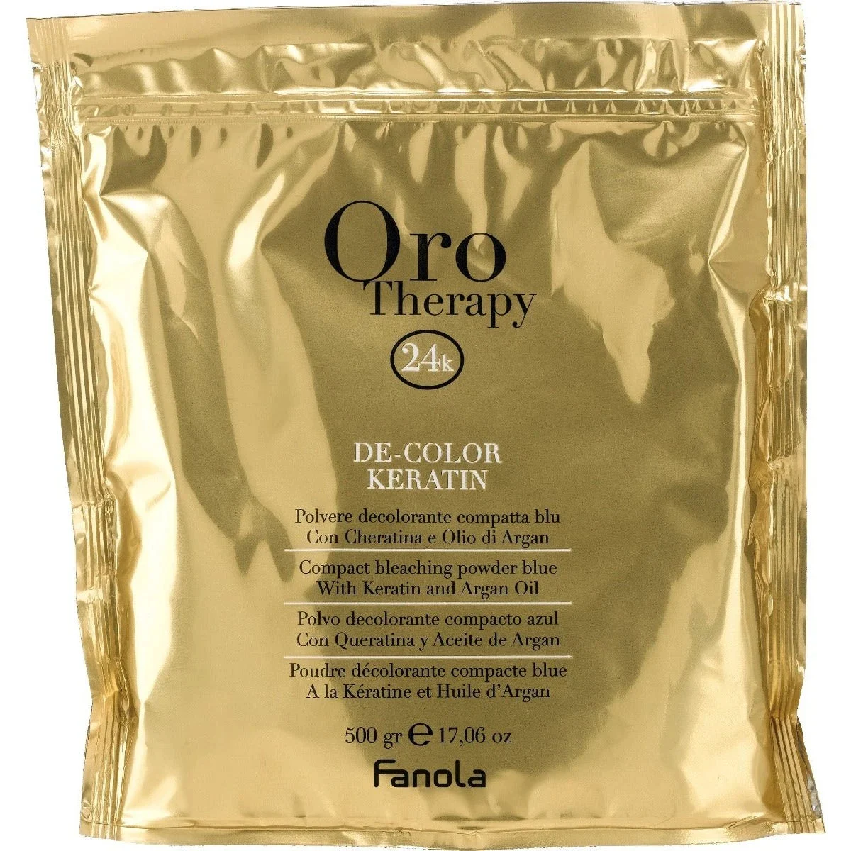 Fanola Oro Therapy Decolor Cheratina decolorante in polvere 500g