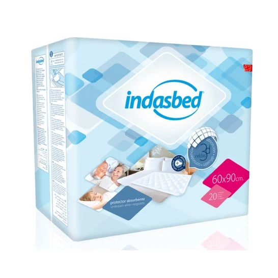 Indasbed Protettore Assorbente Indasbed 60x60cm 20 Unità