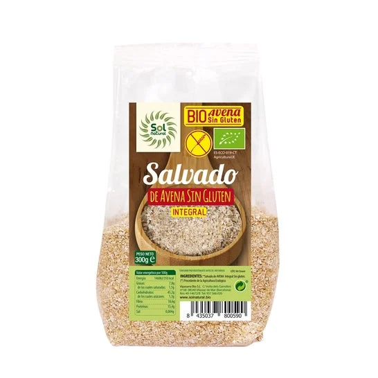 Solnatural Crusca d'avena S/G Int Bio 300g