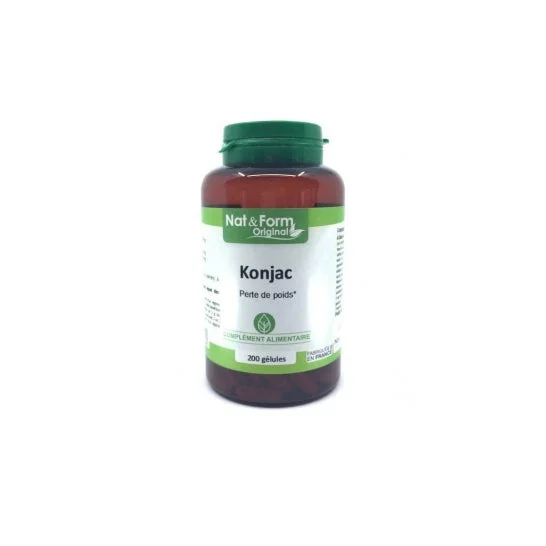 Nat Form Konjac 200 Capsule