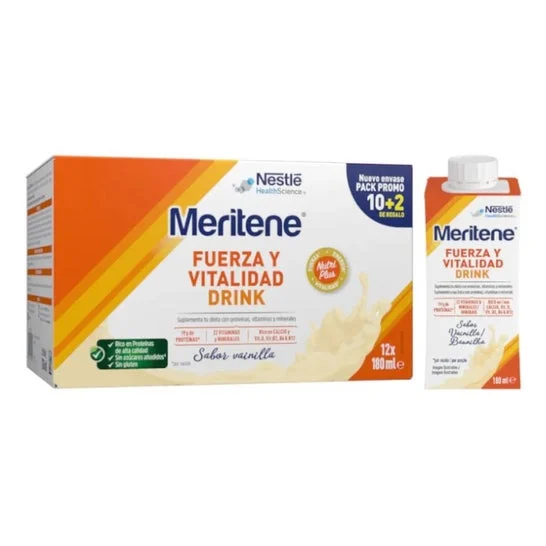 Meritene Pack Drink Vainilla 12x125ml