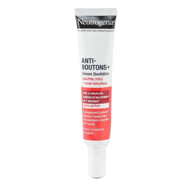 Neutrogena Anti-Brufolo + Siero quotidiano AHA/PHA e acido salicilico 30ml