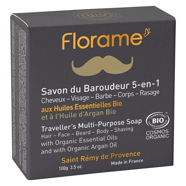 Florame Uomo - Sapone 5in1 100 g