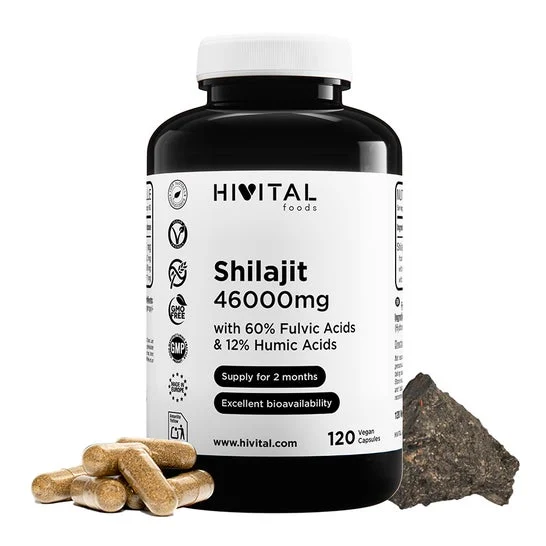 HIVITAL Shilajit puro 46000 mg 120 cáps