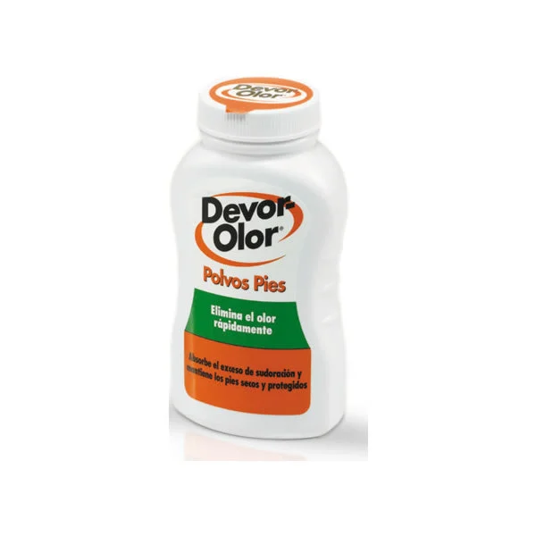 Devor Odor Secco e Protetto Piedi Deodorante in Polvere 100g
