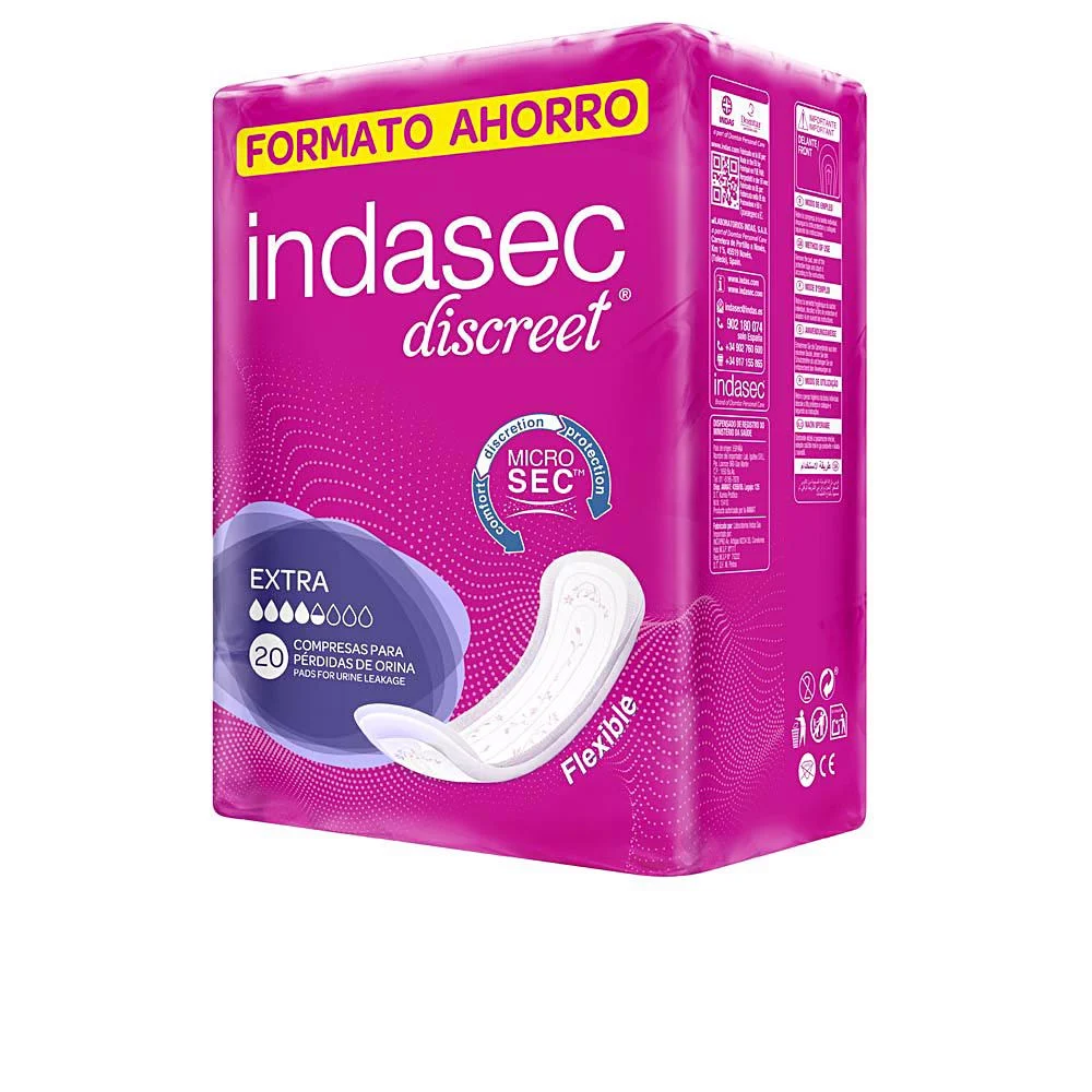 DISCREET compresa incontinencia extra