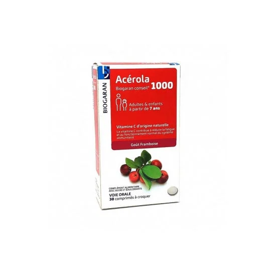 Acerola Biogaran 1000mg 30caps