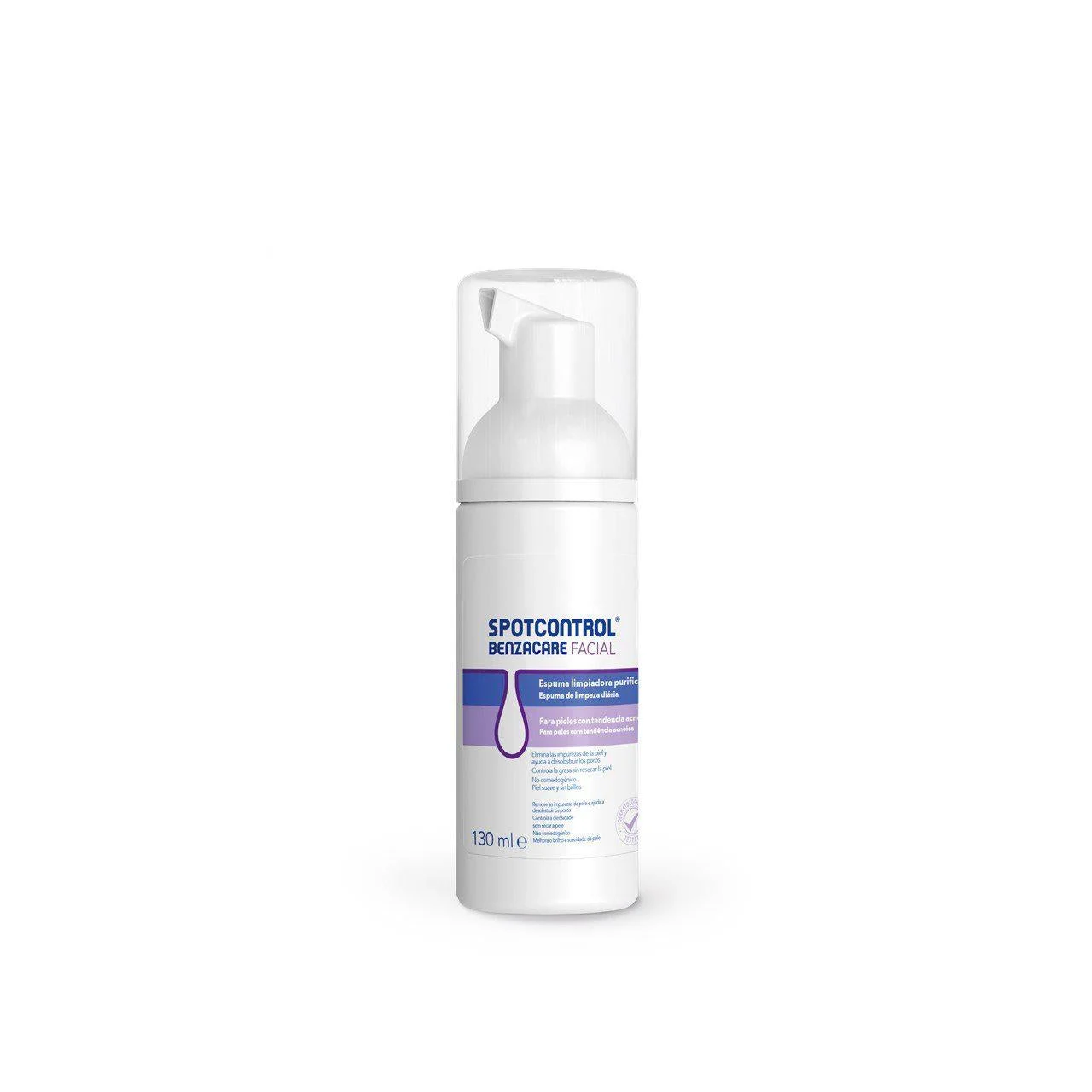 Benzacare Spotcontrol schiuma detergente 130 ml