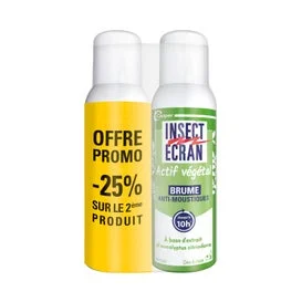 Insect Écran Brume Anti-Moustiques Actif Végétal 2x100ml