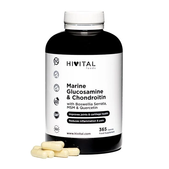 Hivital Foods Glucosamina con condroitina 365caps