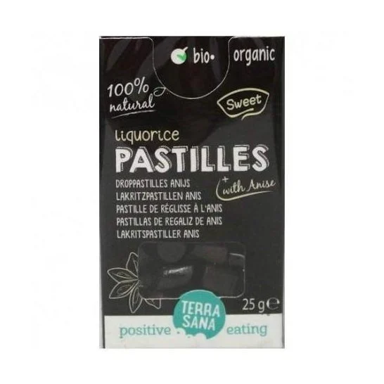 Terrasana Pastiglie di liquirizia con anice 25g
