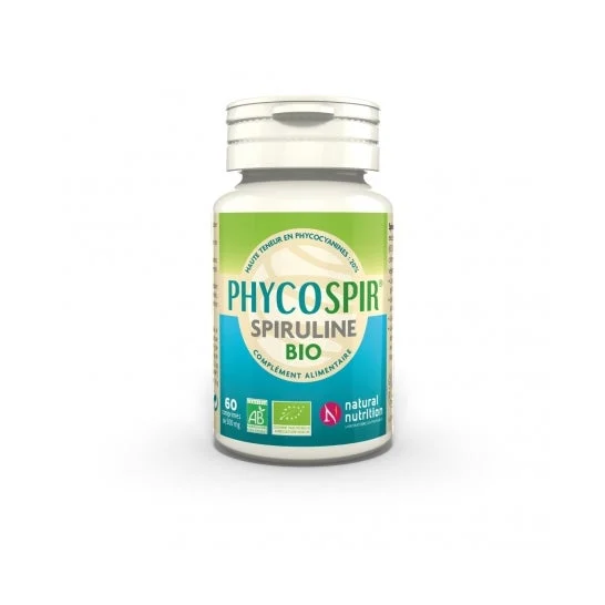 Nutrizione naturale Phycospir Spirulina Organic 30caps