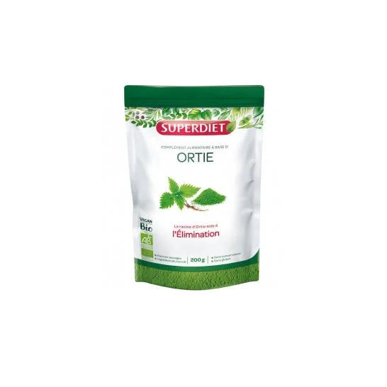 Superdiet Nettle Ortica Organico Pdr 200G