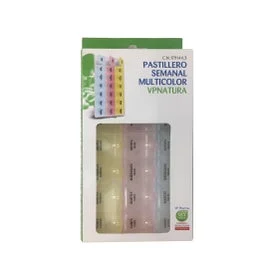 Vp Natura Pastillero Semanal Organizador De Medicamentos Multi