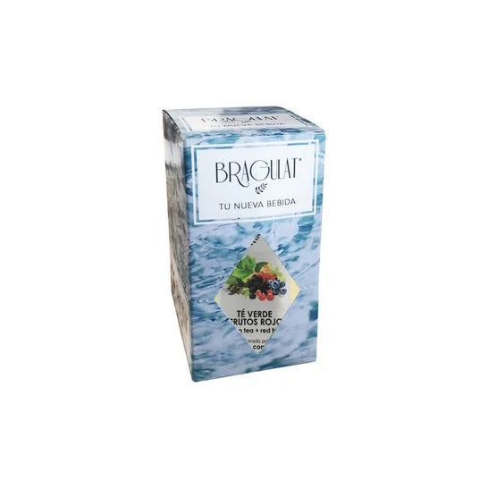 Bragulat tè verde e frutti rossi bevanda solubile 15X9g