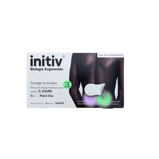 Sanofi Initiv Parche Espalda 3uds