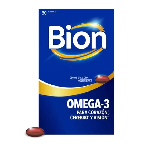 Bion 3 Omega 3 Corazón, Cerebro & Visión 30caps