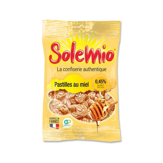 Solemio Pastiglie di Miele Bio 100g