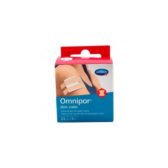 Hartmann Omnipor Colore della pelle ipoallergenico 2,5*5 M