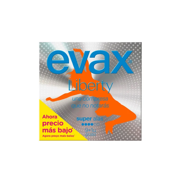 Evax Liberty Super Con Ali Assorbenti 9+1 Unità