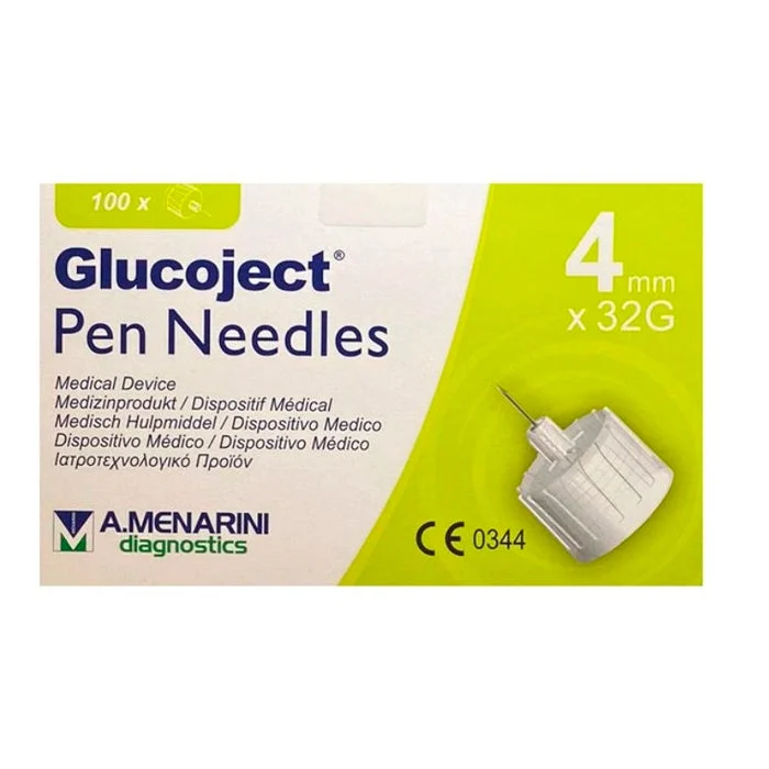 Menarini Glucoject Ago per insulina 32gx4mm 100U
