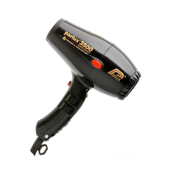 Asciugacapelli Parlux 3500 Supercompatto Ceramic Ionic nero