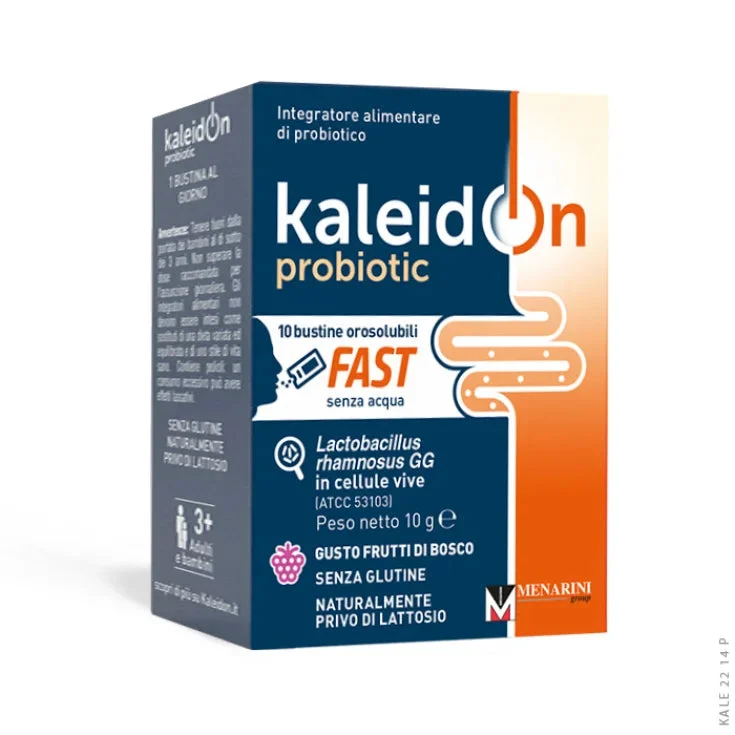 A.menarini ind.farm.riun.srl Kaleidon Fast Frutti Di Bosco Menarini 10 Bustine