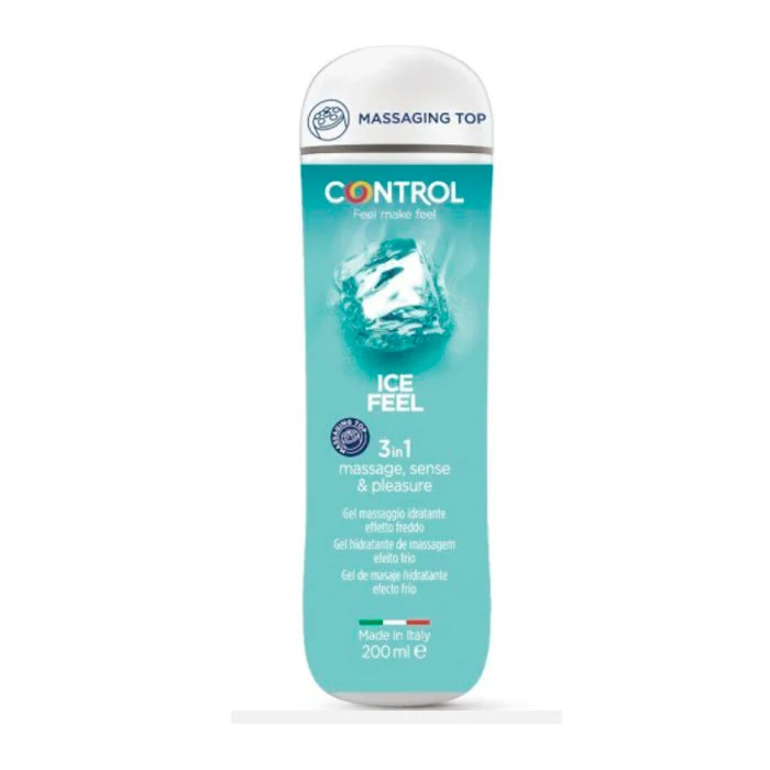 Control Moisturising Massaggio Gel Ice Feel 200ml