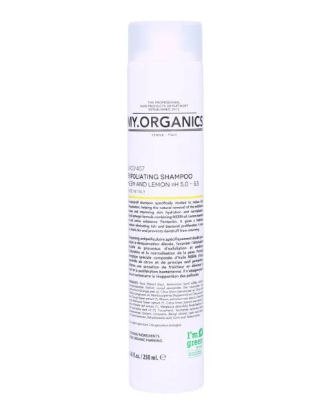 My.Organics The Organic Exfoliating Shampoo Neem And Lemon